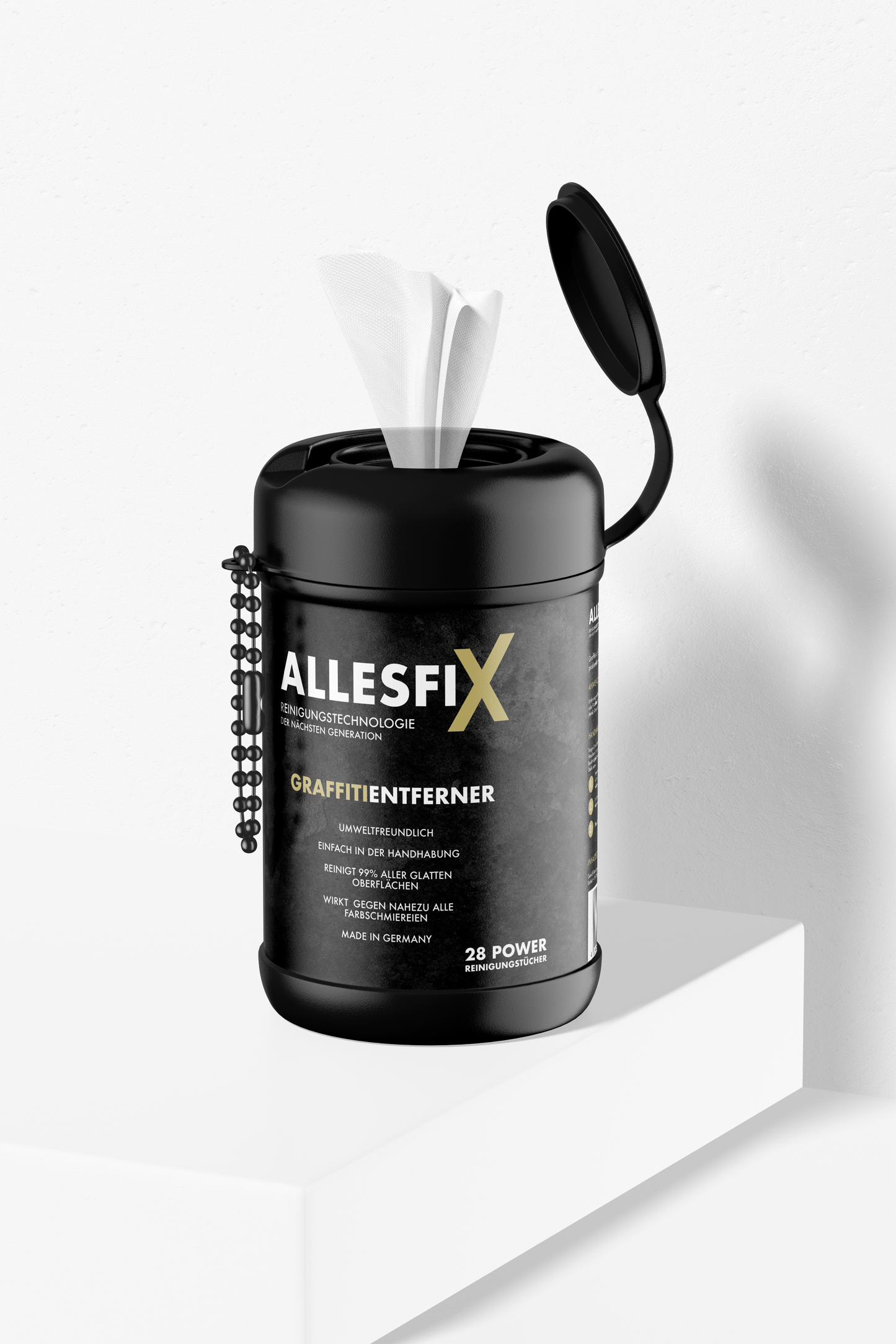 ALLESFIX Graffitientferner Universal Reinigungstücher